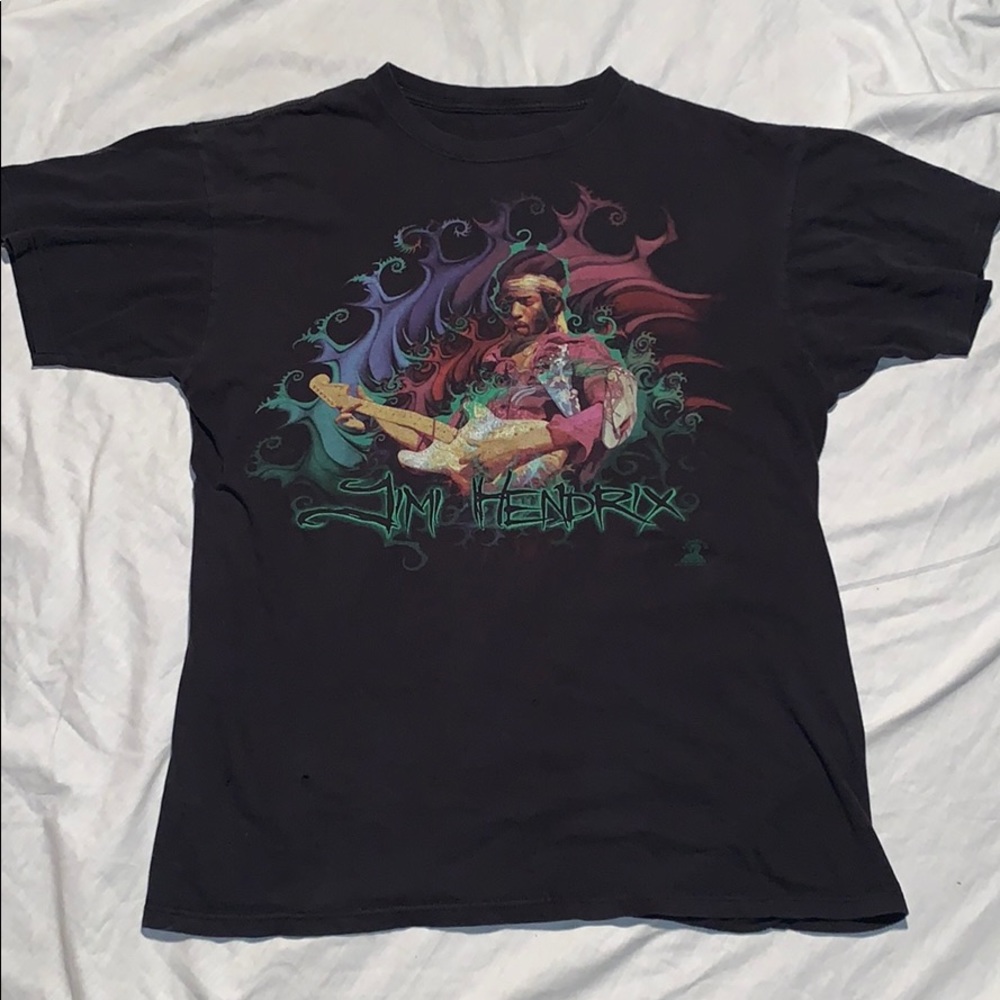 Vintage Jimi Hendrix black t-shirt